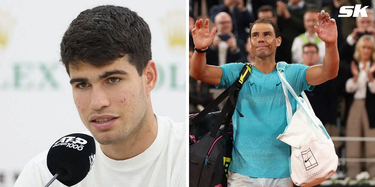 Carlos Alcaraz spoke up about attending Rafael Nadal