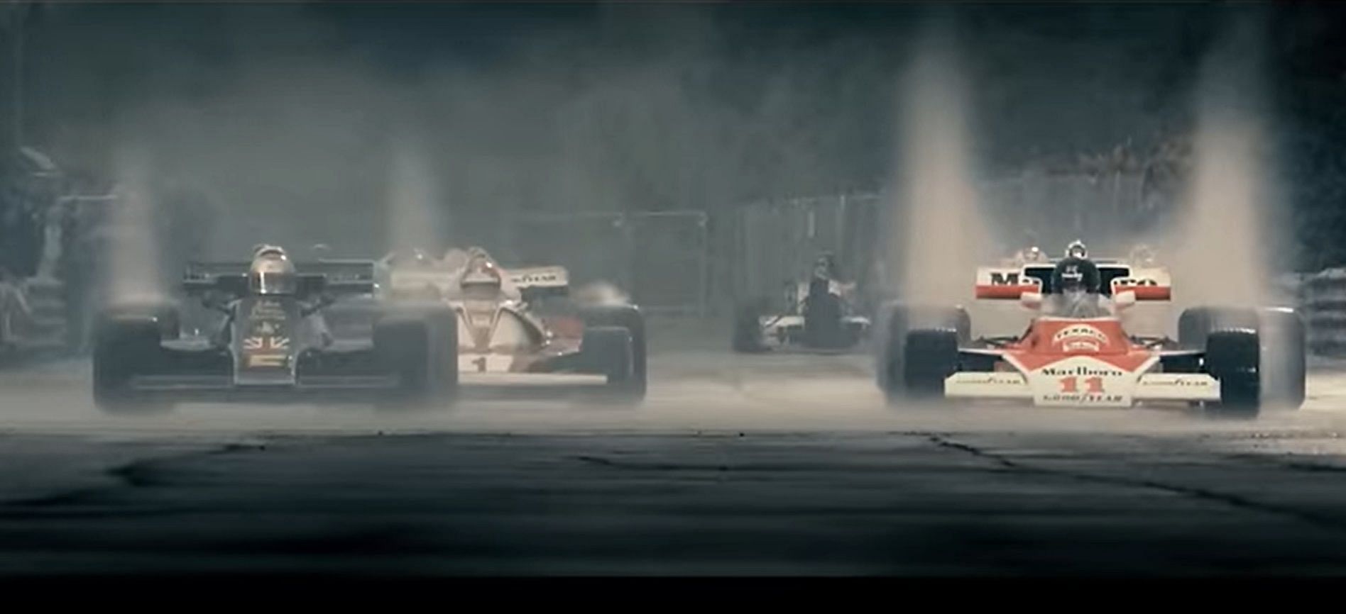 A screenshot from the trailer of Rush (Image via Universal Pictures, Rush trailer, 01:14)