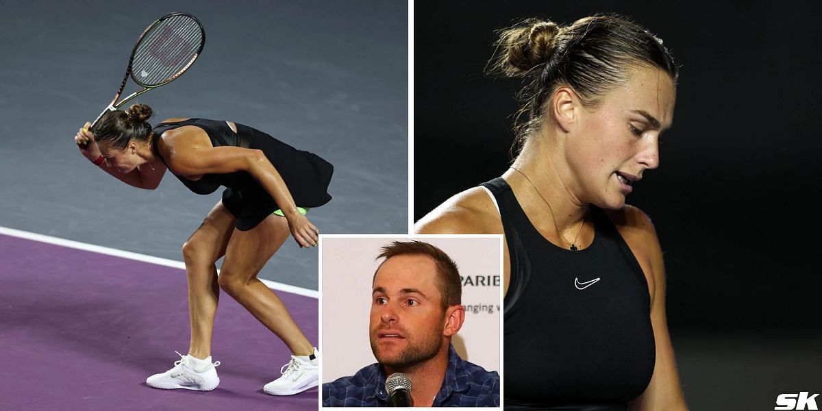 Andy Roddick said that Aryna Sabalenka does not get the credit she deserves as a competitor because of her fiery temperament