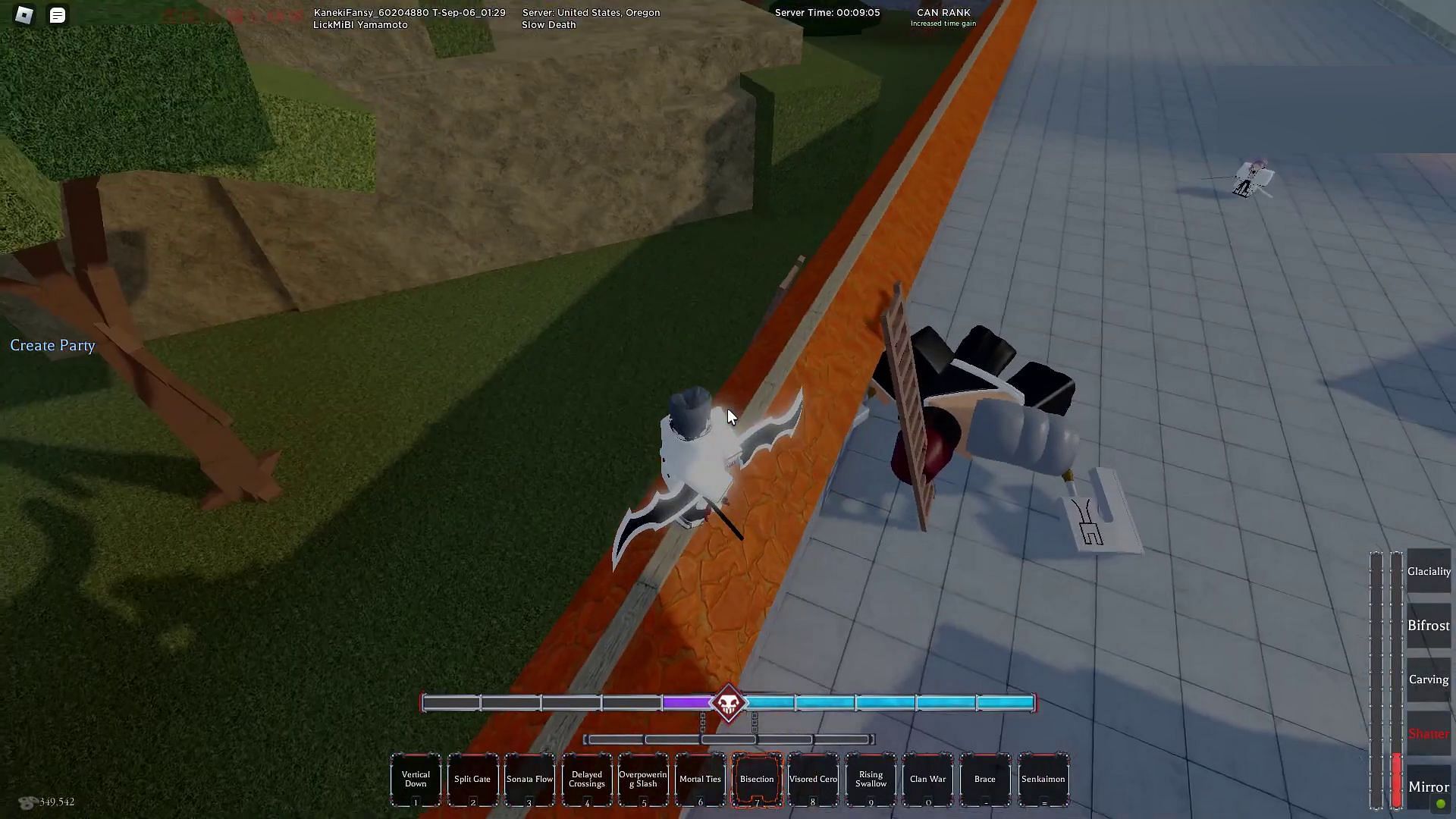 Jidanbo defeated (Image via Roblox || Zion on YouTube)