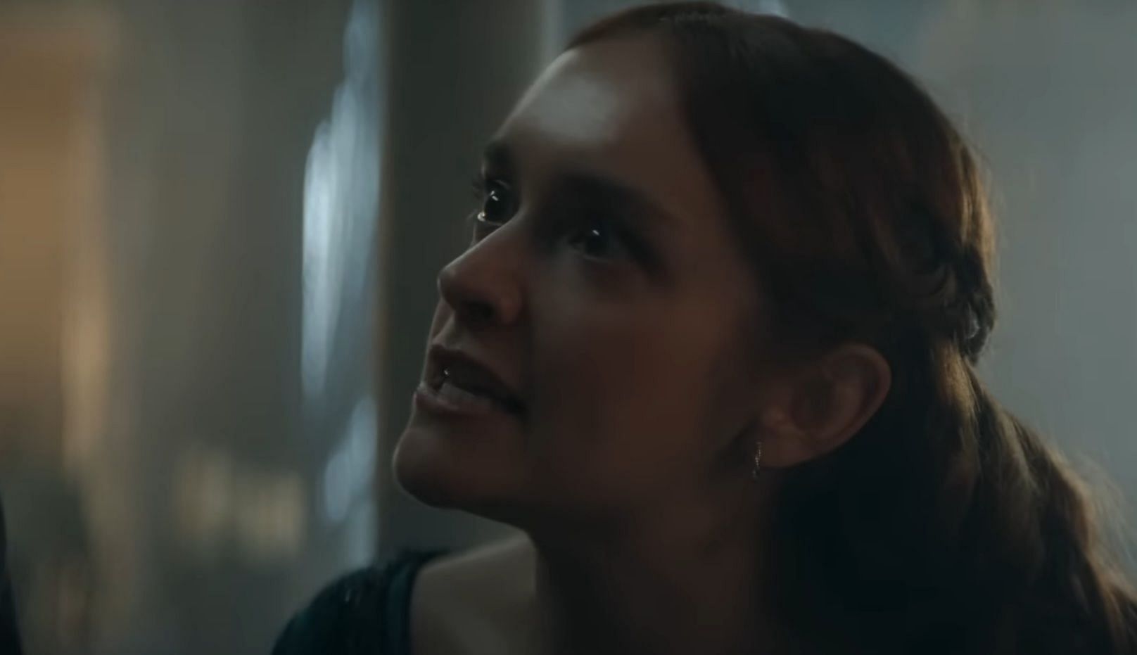 Olivia Cooke as Alicent Hightower in House of the Dragon season 2 (Image via Max, House of the Dragon season 2 trailer, 01:31)