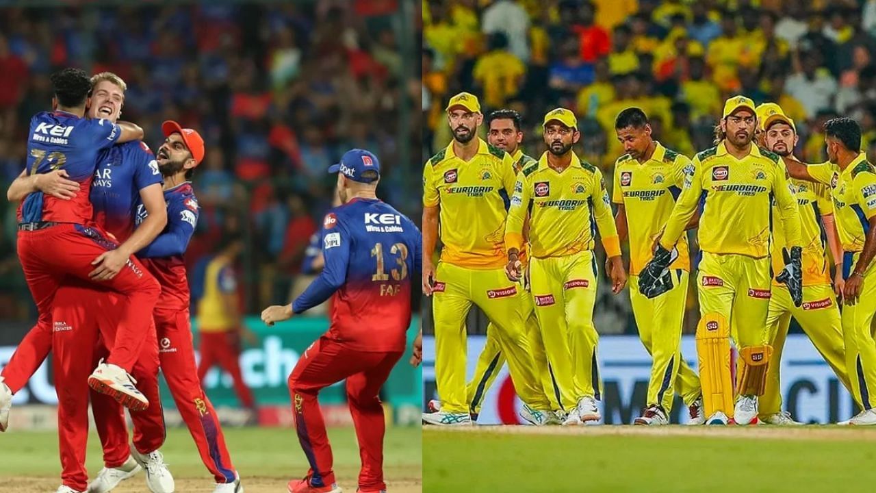 RCB vs CSK मुकाबला 18 मई को खेला जाना है (Photos: BCCI)