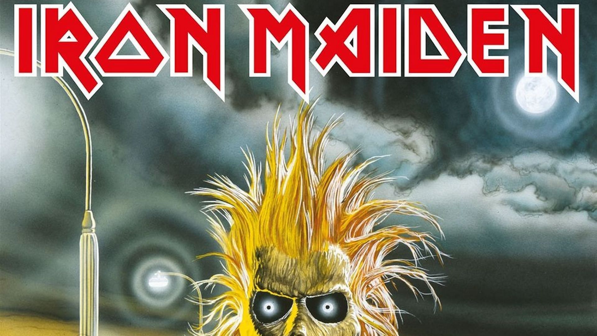 The official album cover for Iron Maiden&#039;s self-titled debut album where the concept of Eddie being a Mummy was yet to be incepted (Image via Instagram/@ironmaiden)