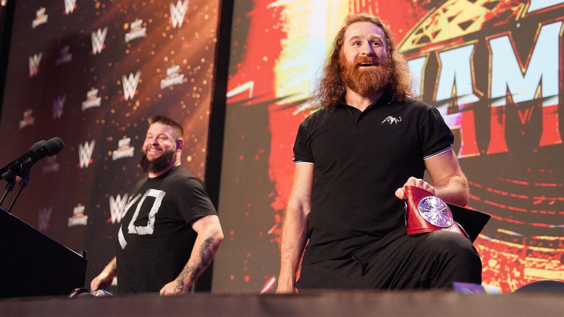 Sami Zayn and Kevin Owens competed at last year&#039;s Night of Champions event in Jeddah.