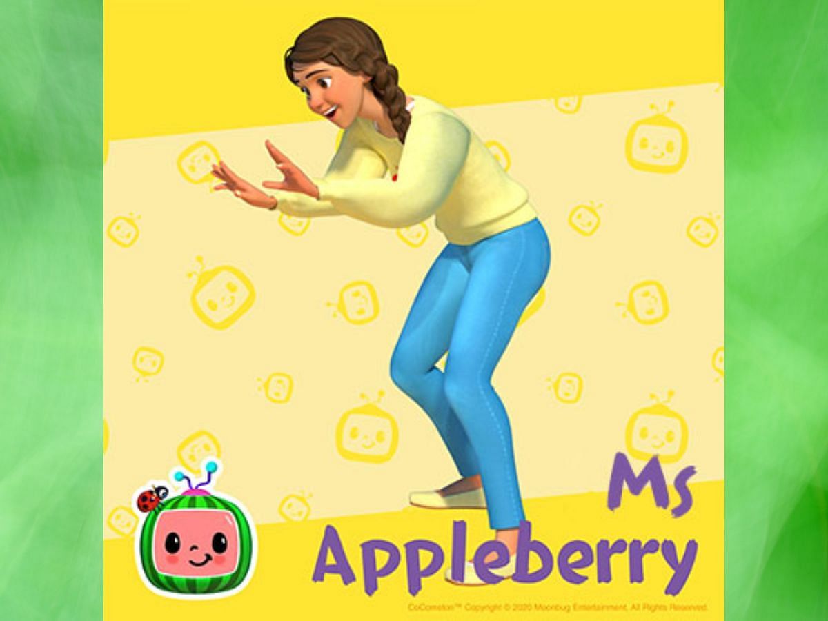 Ms Appleberry helps the kids learn new things (Image via CoComelon Live Website)