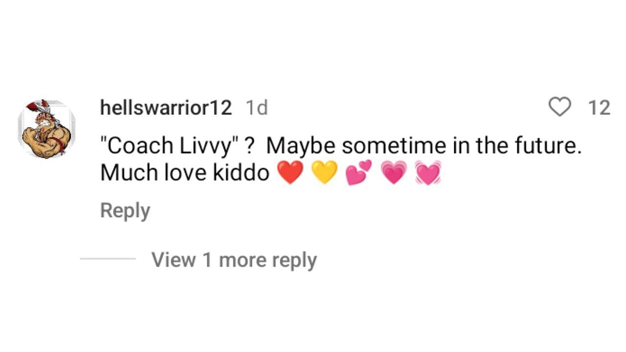 From Olivia Dunne&#039;s comment section