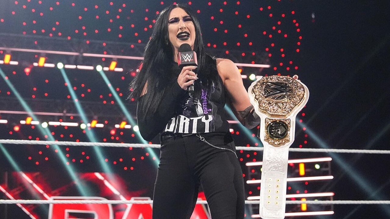 Rhea Ripley vacated the Women