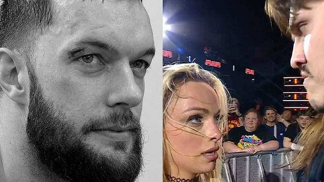 Finn Balor sends three-word message after Liv Morgan kisses Dominik Mysterio  on WWE RAW