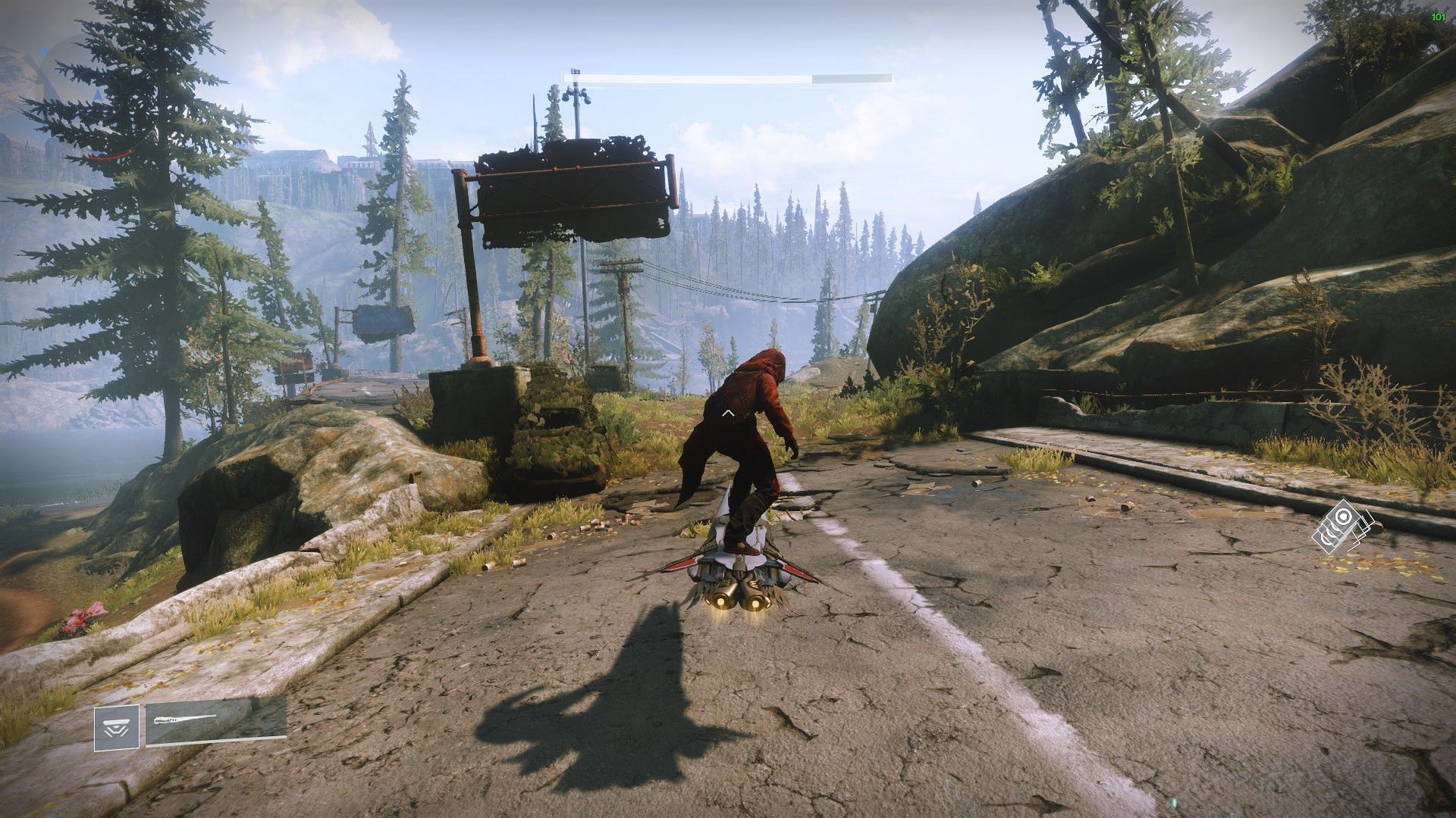 Road to the left of three Maiden statues (Image via Bungie)