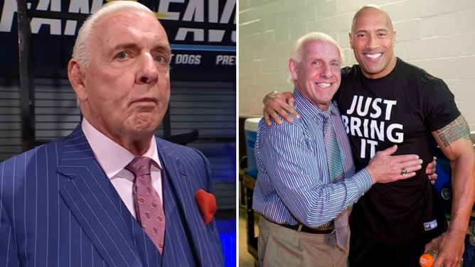 "Half of the stuff he says is not true" - WWE veteran comments on Ric Flair being snubbed from The Rock's documentary