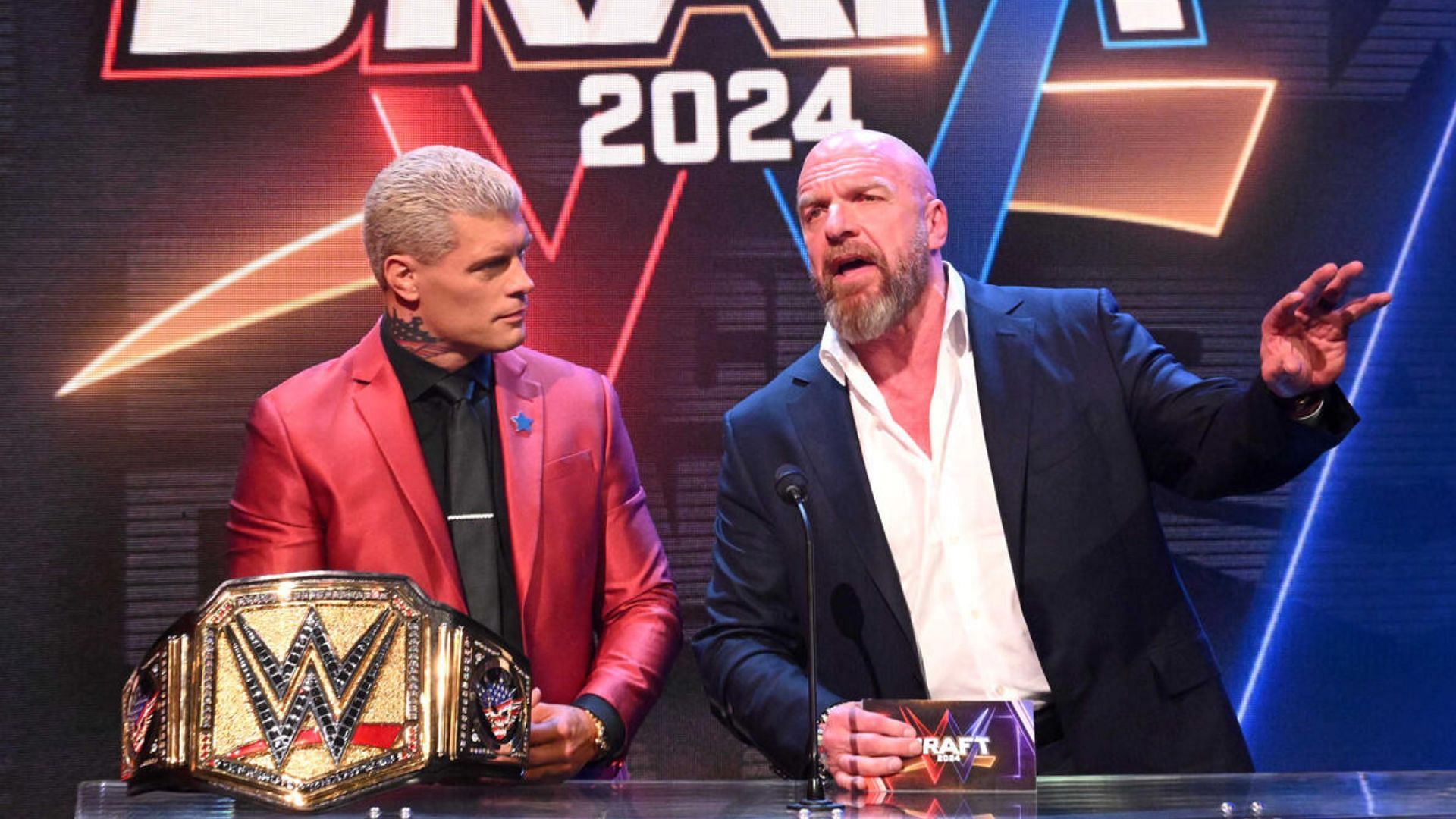 Triple H and Cody Rhodes announced the first picks of this year