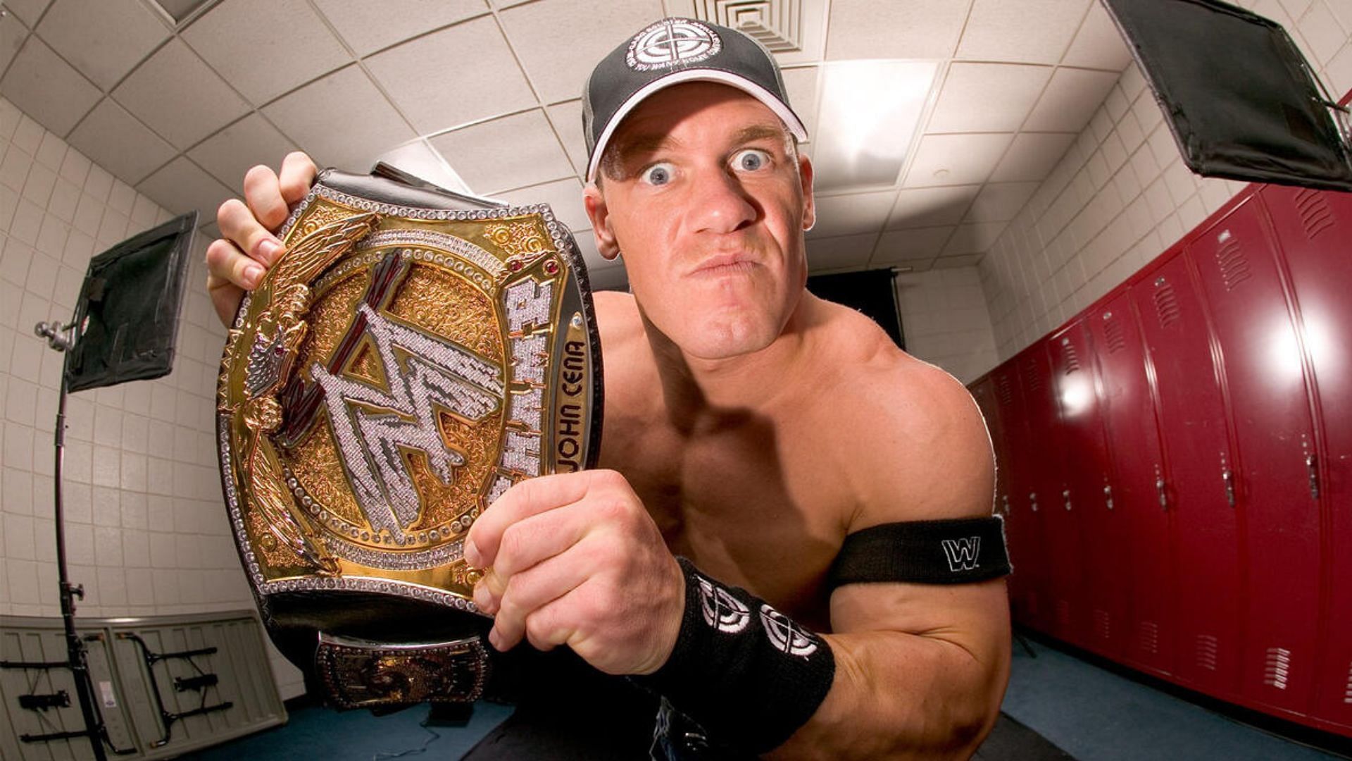 John Cena introduced the &quot;spinner belt&quot; on weekly television!
