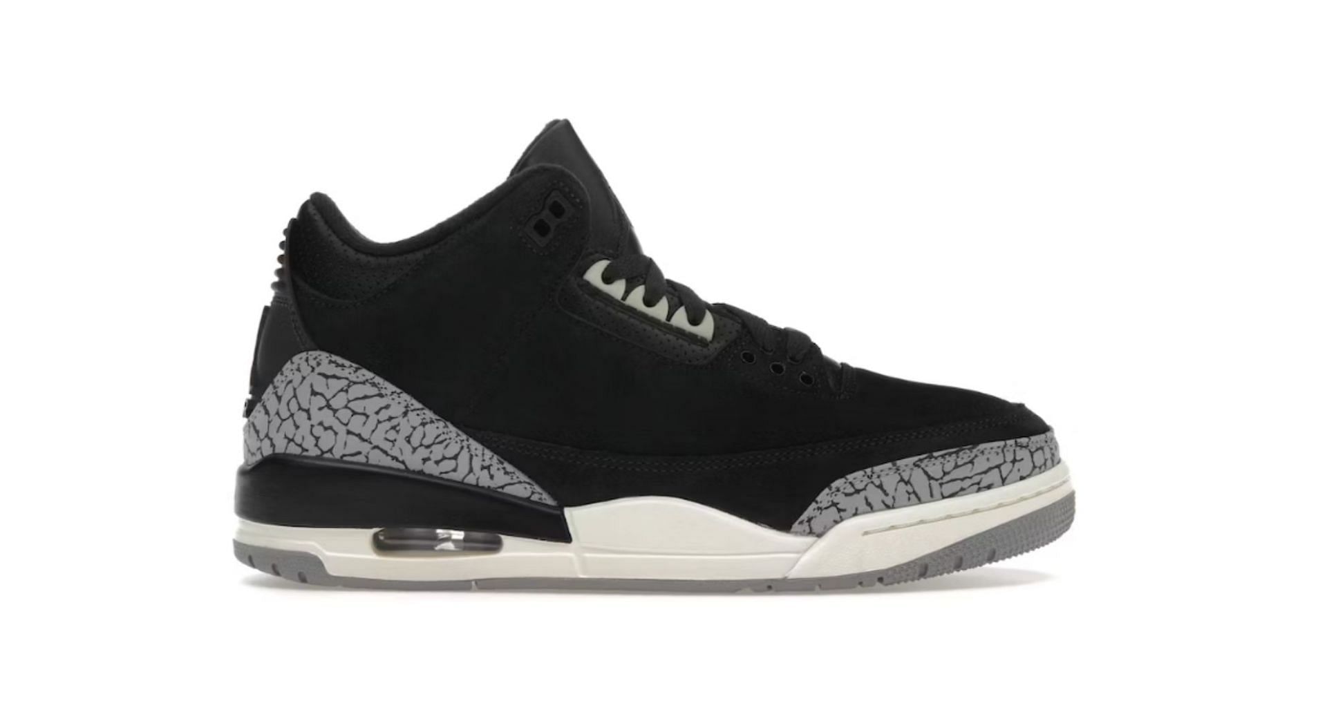 Air Jordan 3 Retro &quot;Off Noir&quot; (Image via Stock X)