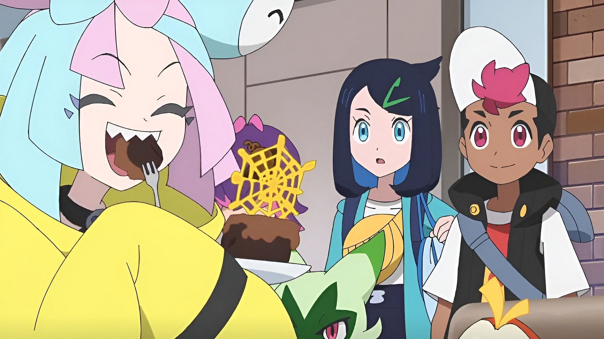 Iono prepares to battle Dot in the Episode 49 preview (Image via The Pokemon Company)