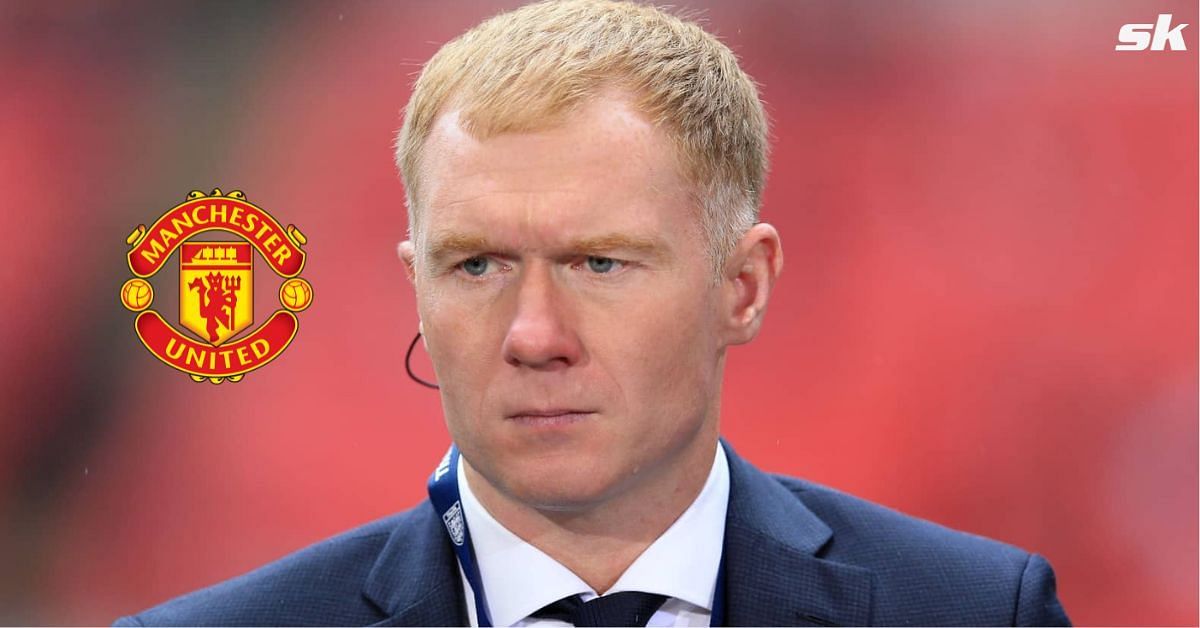 Paul Scholes was unhappy woth two Manchester United stars