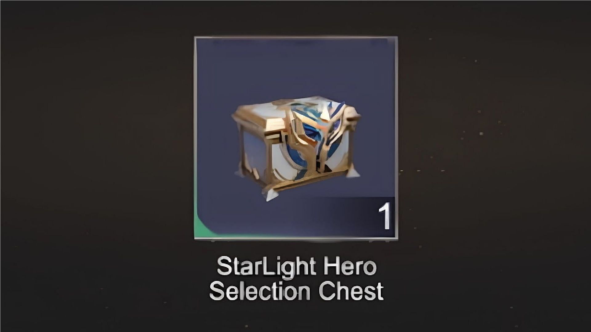 Starlight Hero Selection Skin Chest offers you Starlight Fragments along with other heroes (Image via Moonton Games)