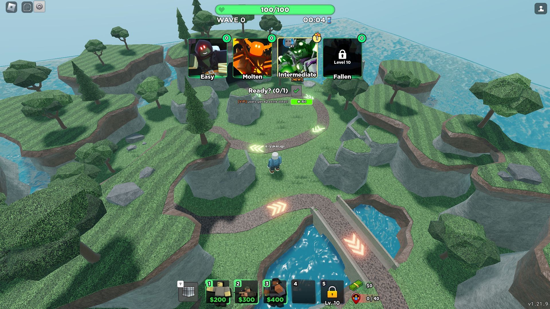 Game modes in TDS (Image via Roblox)