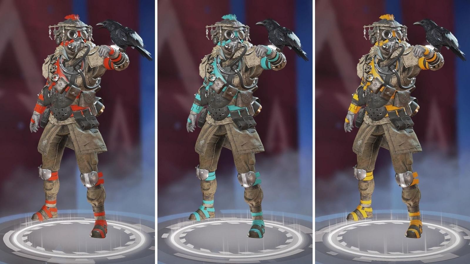 All Bloodhound skins in Apex Legends