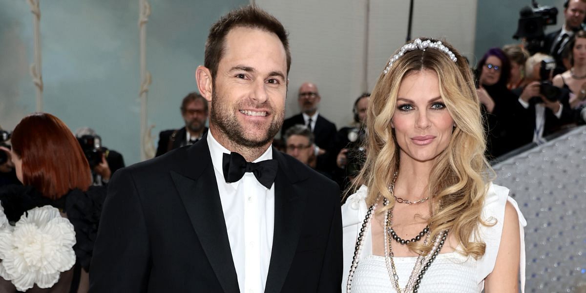 Andy Roddick and wife Brooklyn Decker