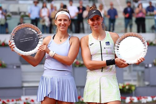 Azarenka and Haddad Maia at 2023 Madrid Open