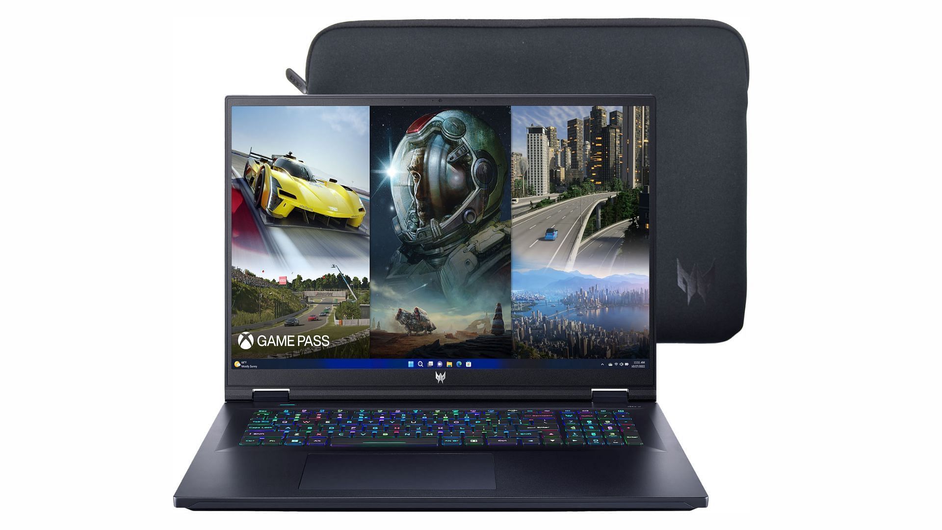 Performance comparison of top-tier Acer and HP gaming laptops (Image via Bestbuy/Acer)