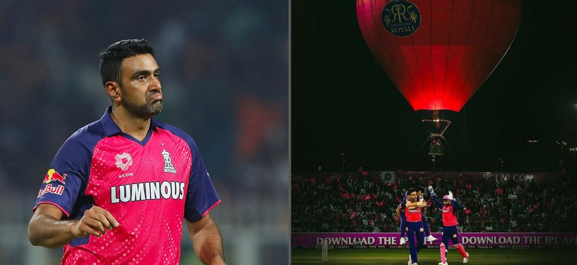 Fans are surprised as Rajasthan Royals spinner Ravichandran Ashwin has come up with an emotional post on his official social media handle Instagram about his three-year tenure with the franchise.