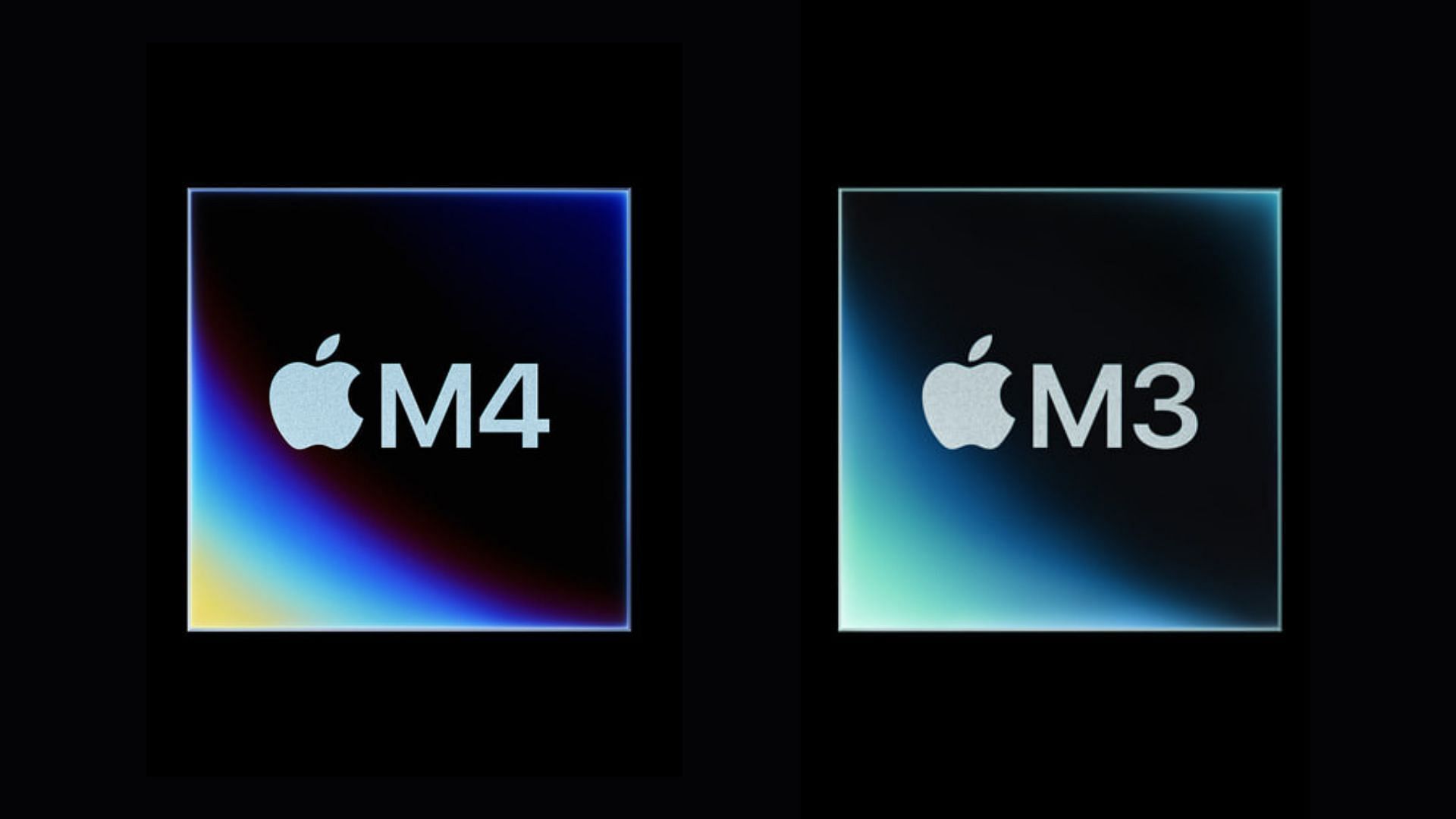 Apple M4 vs M3 compared (Image via Apple)