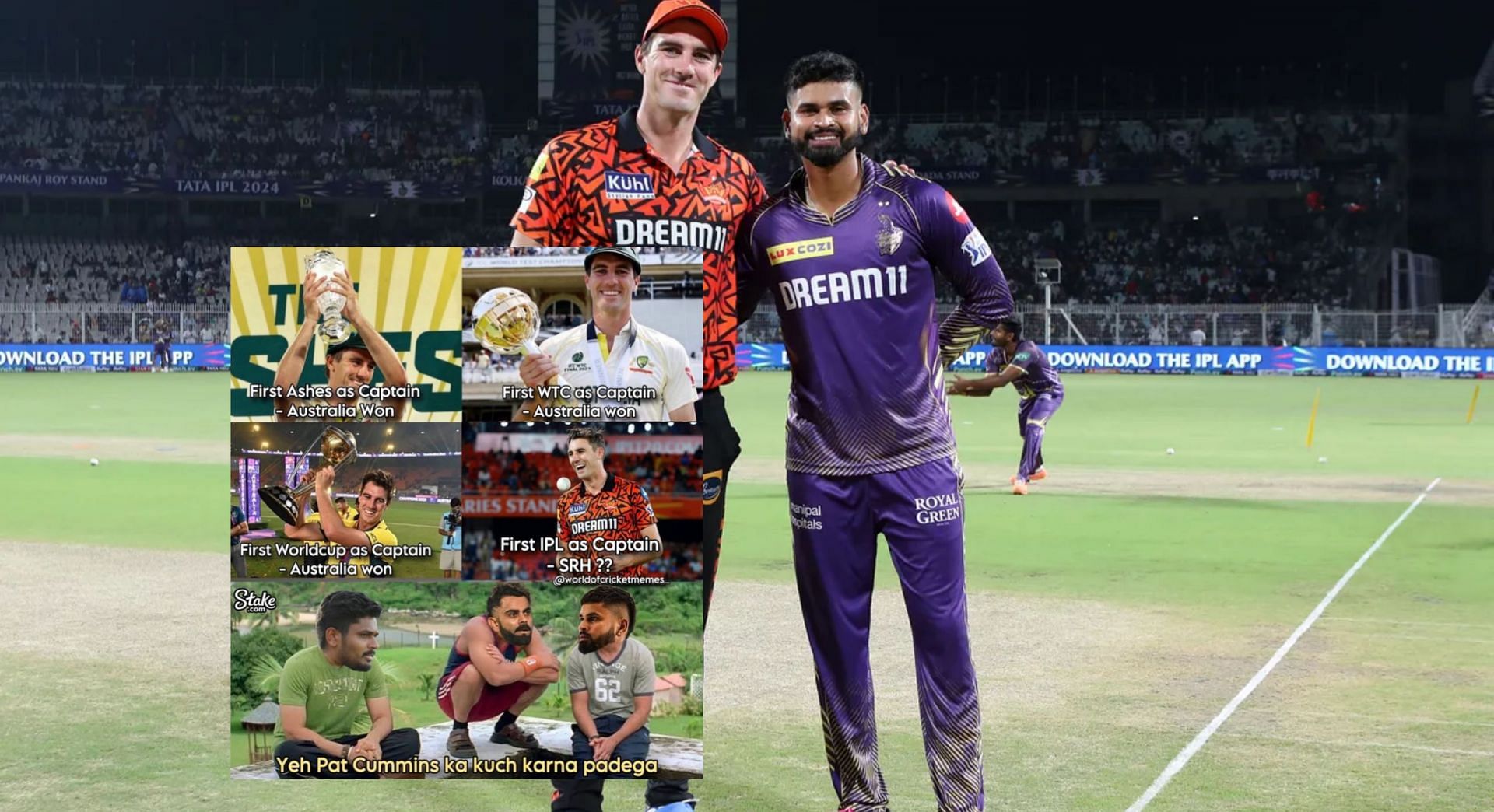 Fans react ahead of the KKR vs SRH IPL 2024 match on Tuesday. (PC: BCCI)