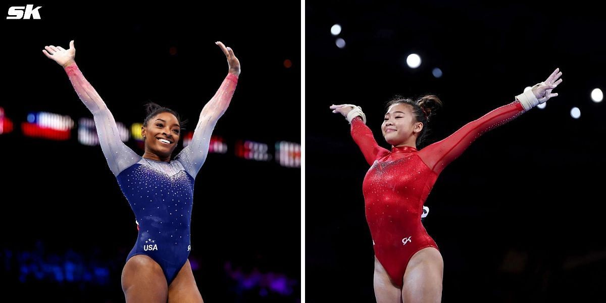 Simone Biles and Suni Lee will be vying for spots in the USA Olympic team at the Paris Olympics 2024