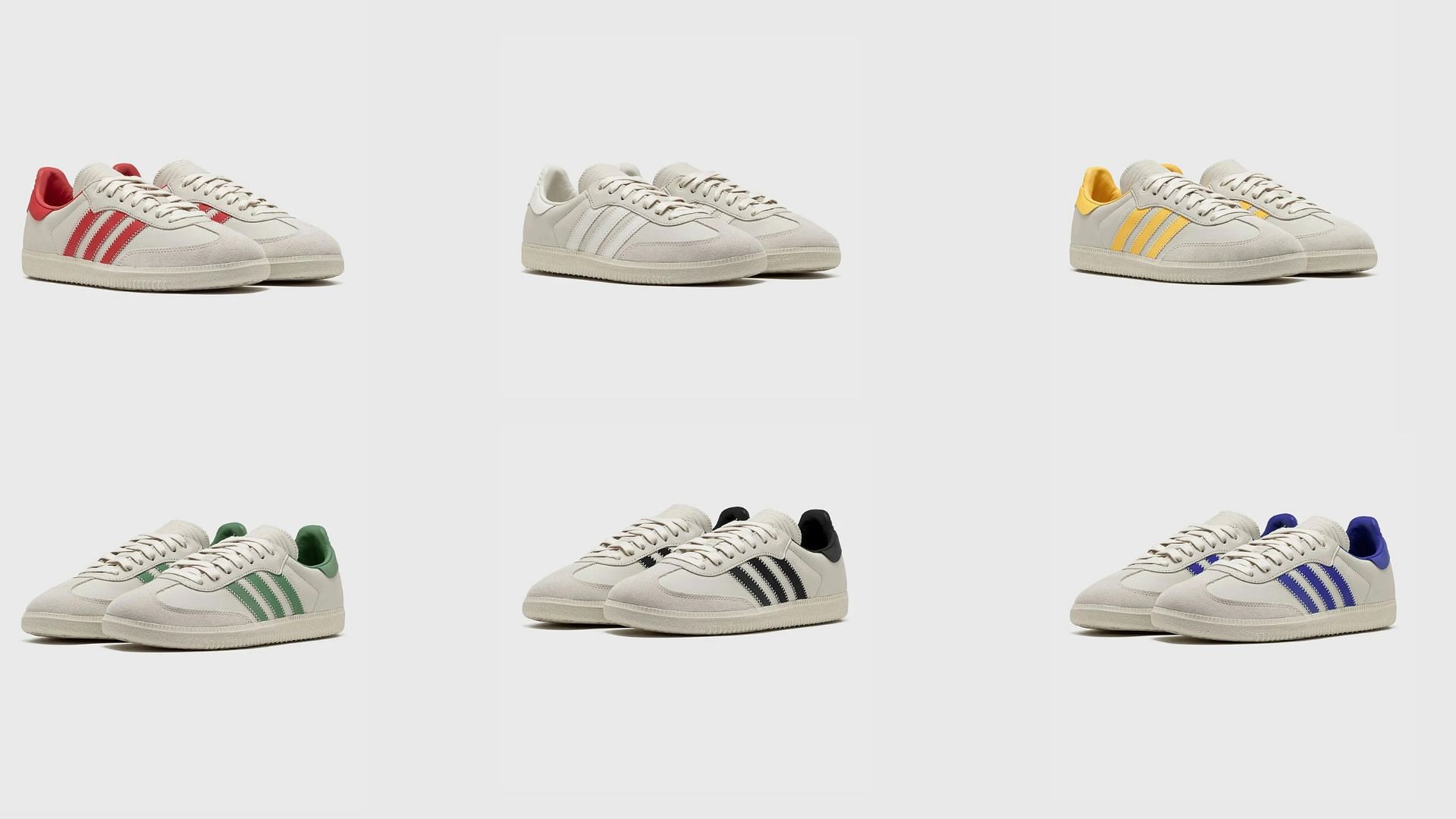 Pharrell Williams&rsquo; Humanrace Adidas Samba colors pack: Features explored