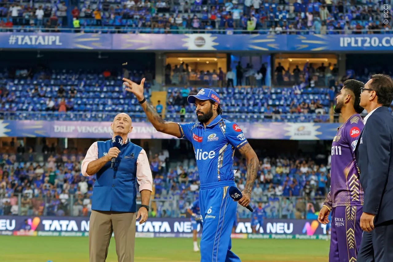 Rain has delayed the start of KKR vs MI match (Image: IPLT20.com/BCCI)