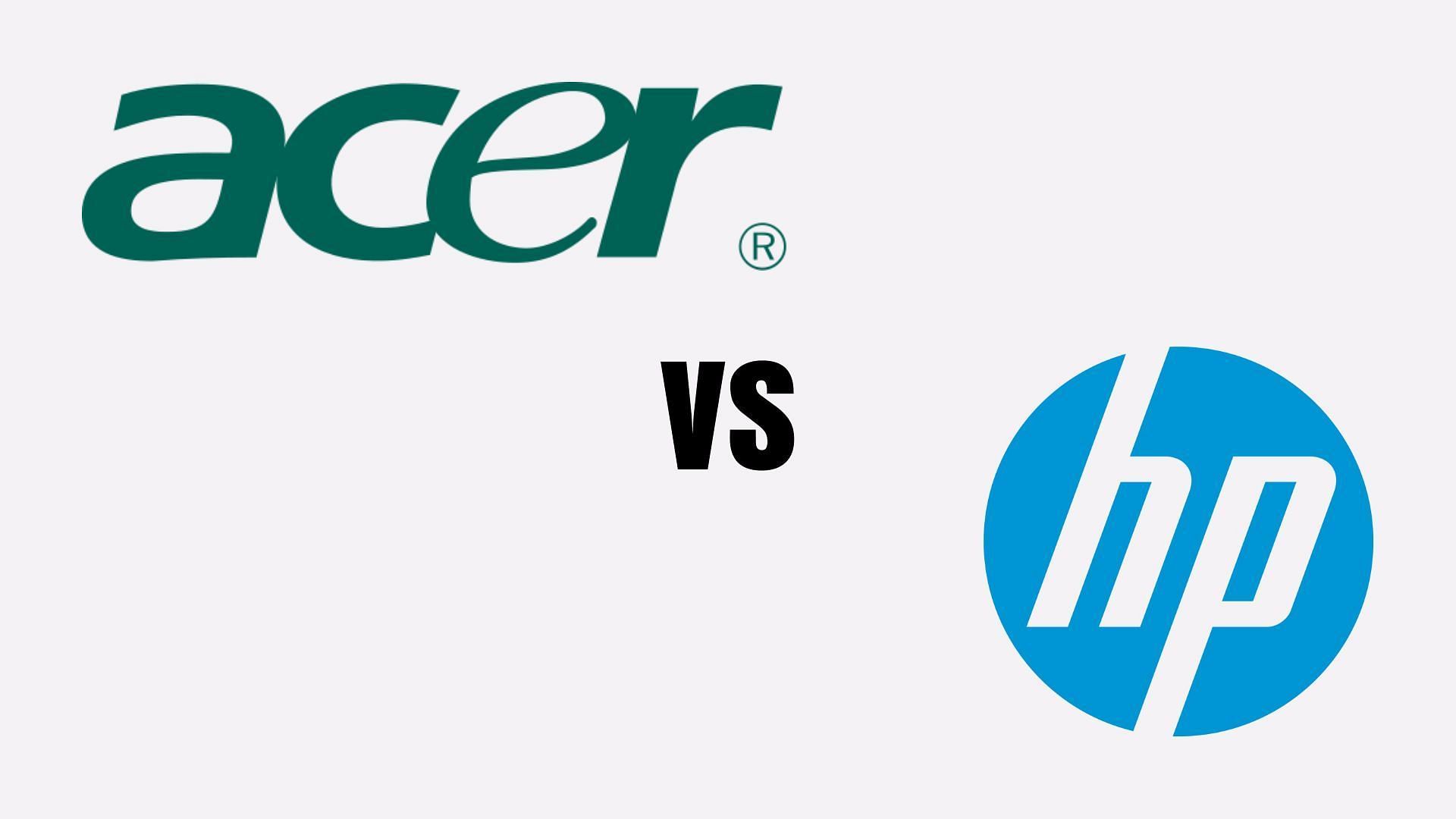 Acer and HP are two renowned laptop brands but which offers better value? (Image via Wikipedia)