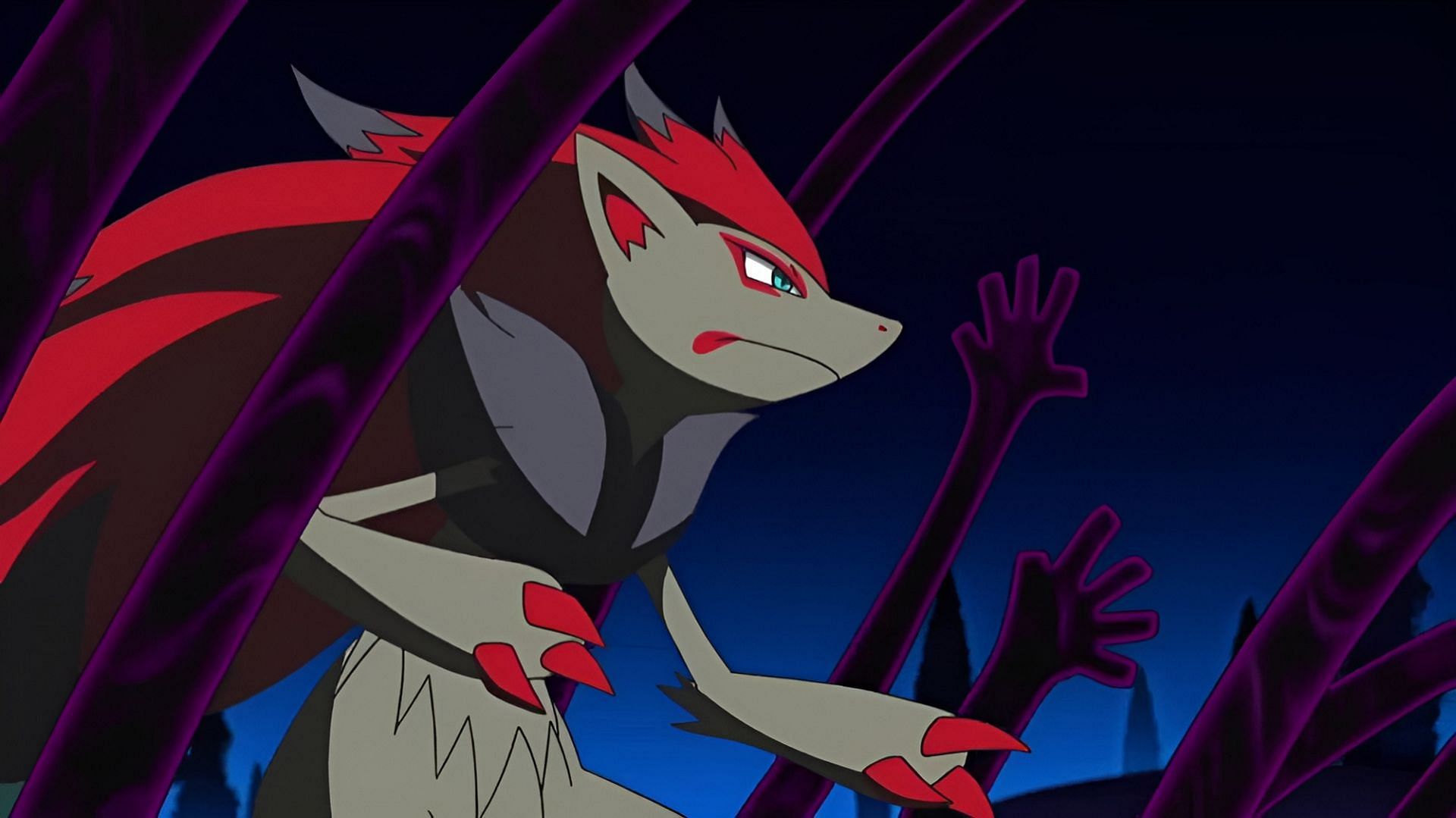 Zoroark&#039;s design is perfect for a Paradox variant from either the past or future (Image via The Pokemon Company)