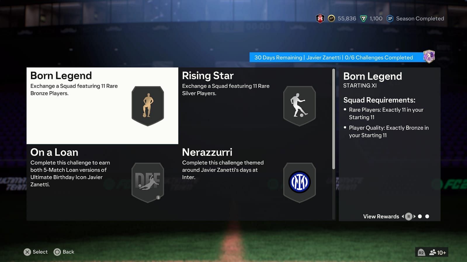 There are six segments (Image via EA Sports)