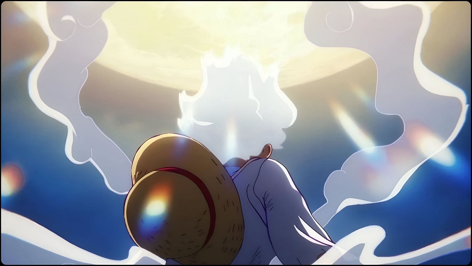 Luffy awakening his Nika fruit (Image via Toei Animation)