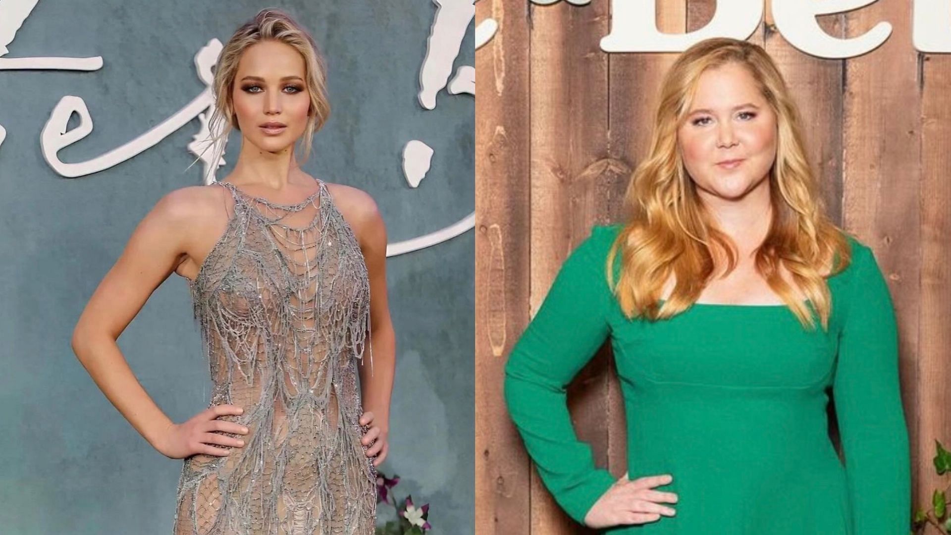 Jennifer Lawrence and Amy Schumer talk about collaboration. (Images via Instagram/@1jnnf &amp; @amyschumer)