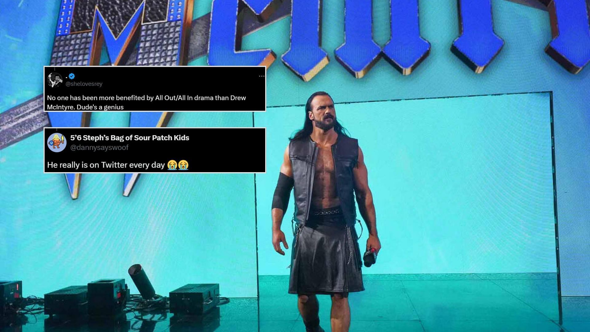 Drew McIntyre is a two-time WWE Champion [Photo courtesy of WWE