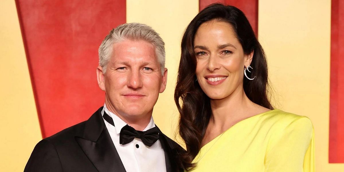 Bastian Schweinsteiger and Ana Ivanovic