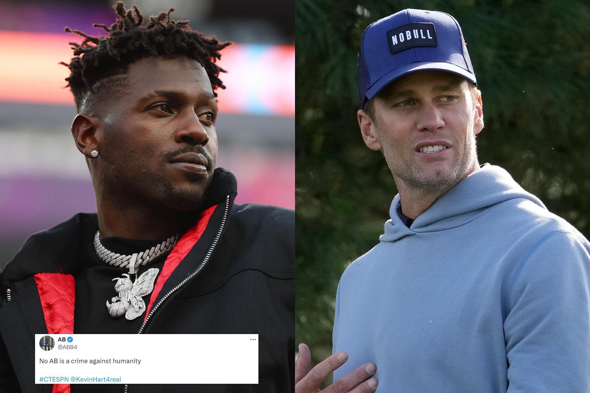Former WR Antonio Brown takes issue with being excluded from Tom Brady
