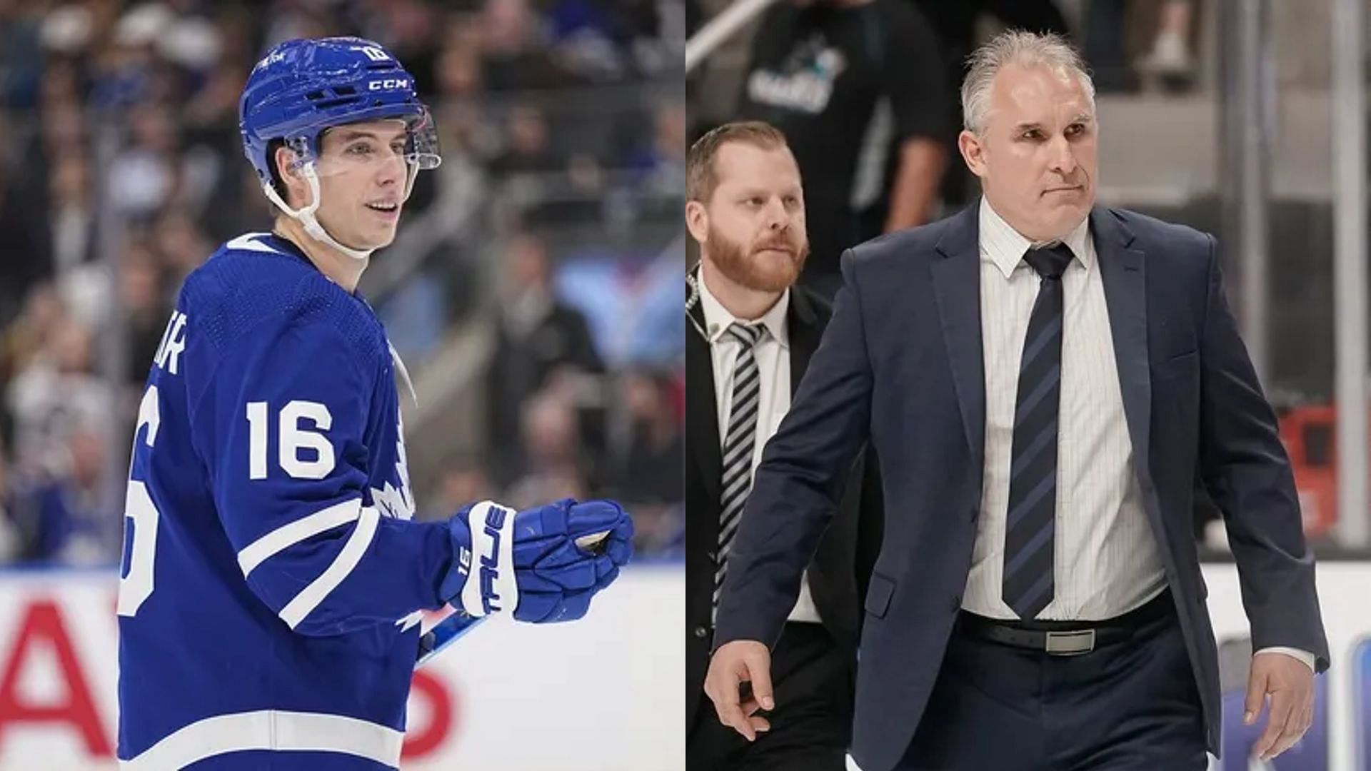 Picture of Mitch Marner and Craig Berube sparks reactions among NHL fans