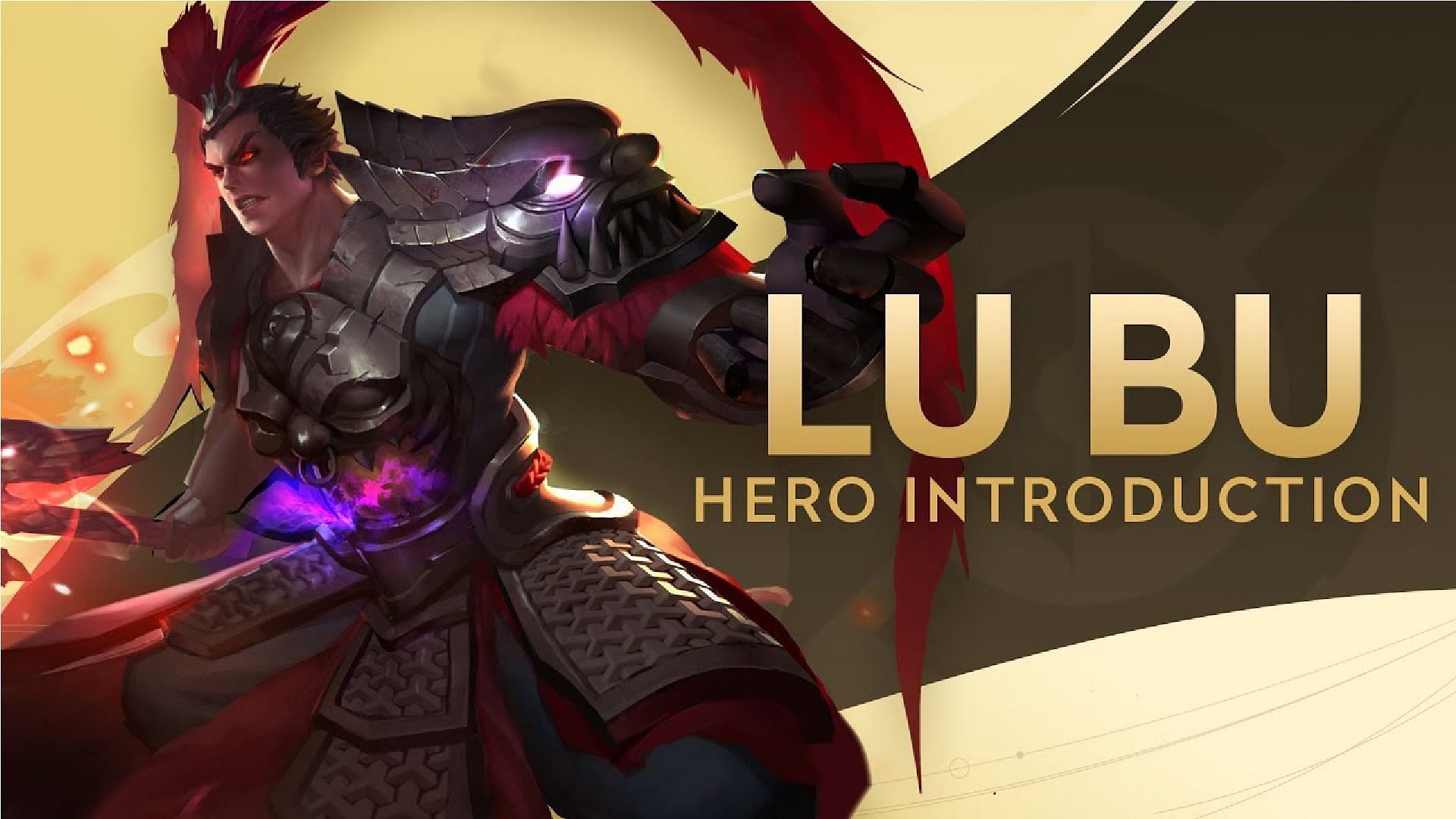 Lu Bu got some stats strengthened in Honor of Kings server update (Image via Level Infinite)