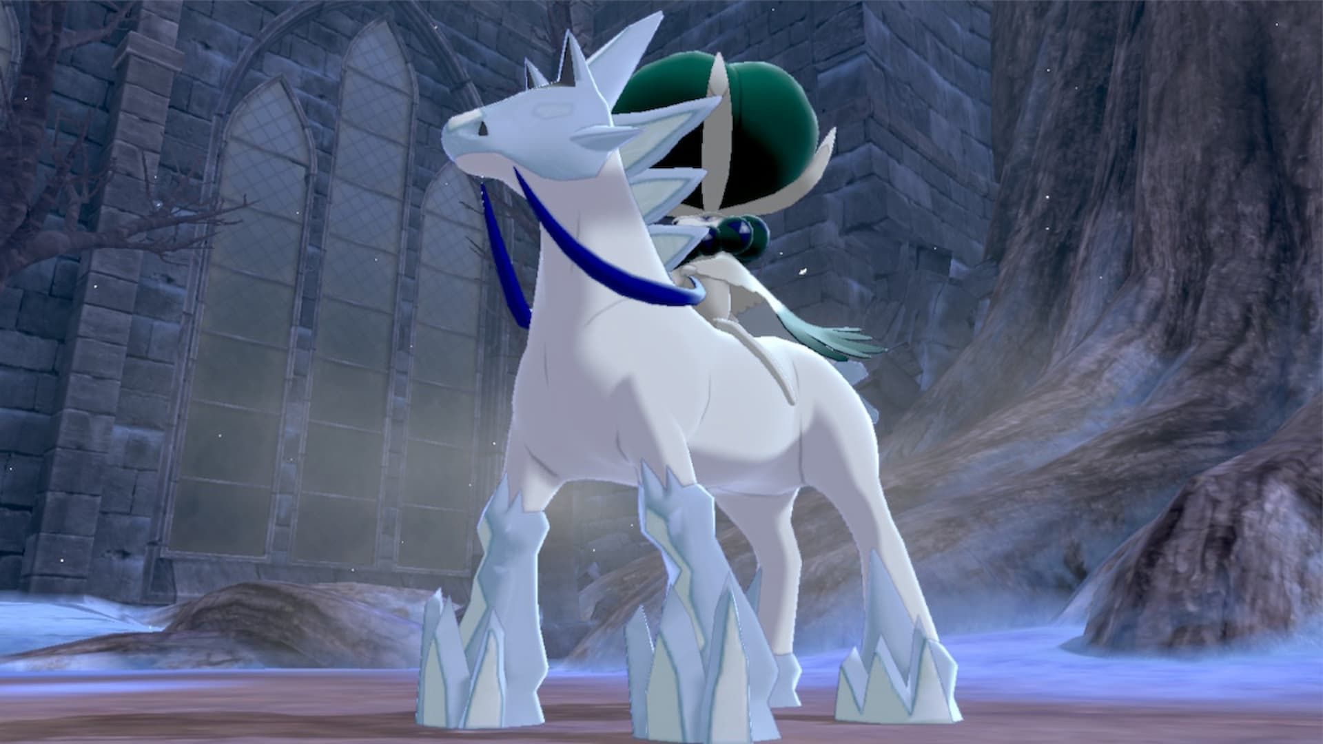 Calyrex Ice Rider as seen in the Crown Tundra expansion (Image via The Pokemon Company)