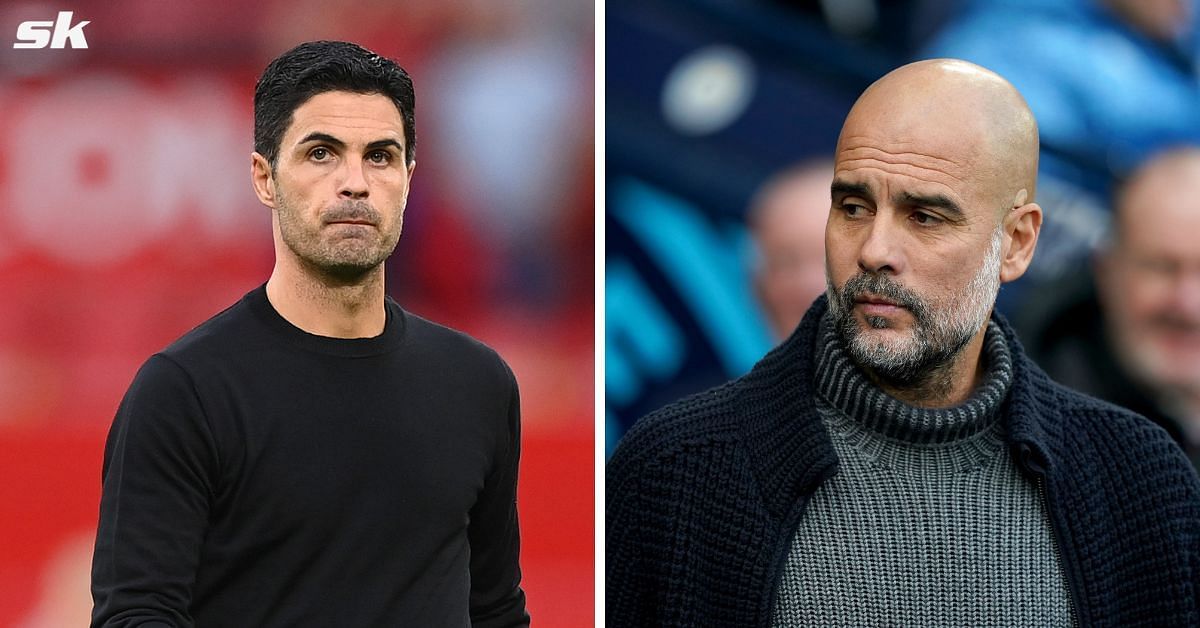 Mikel Arteta and Pep Guardiola - Getty 