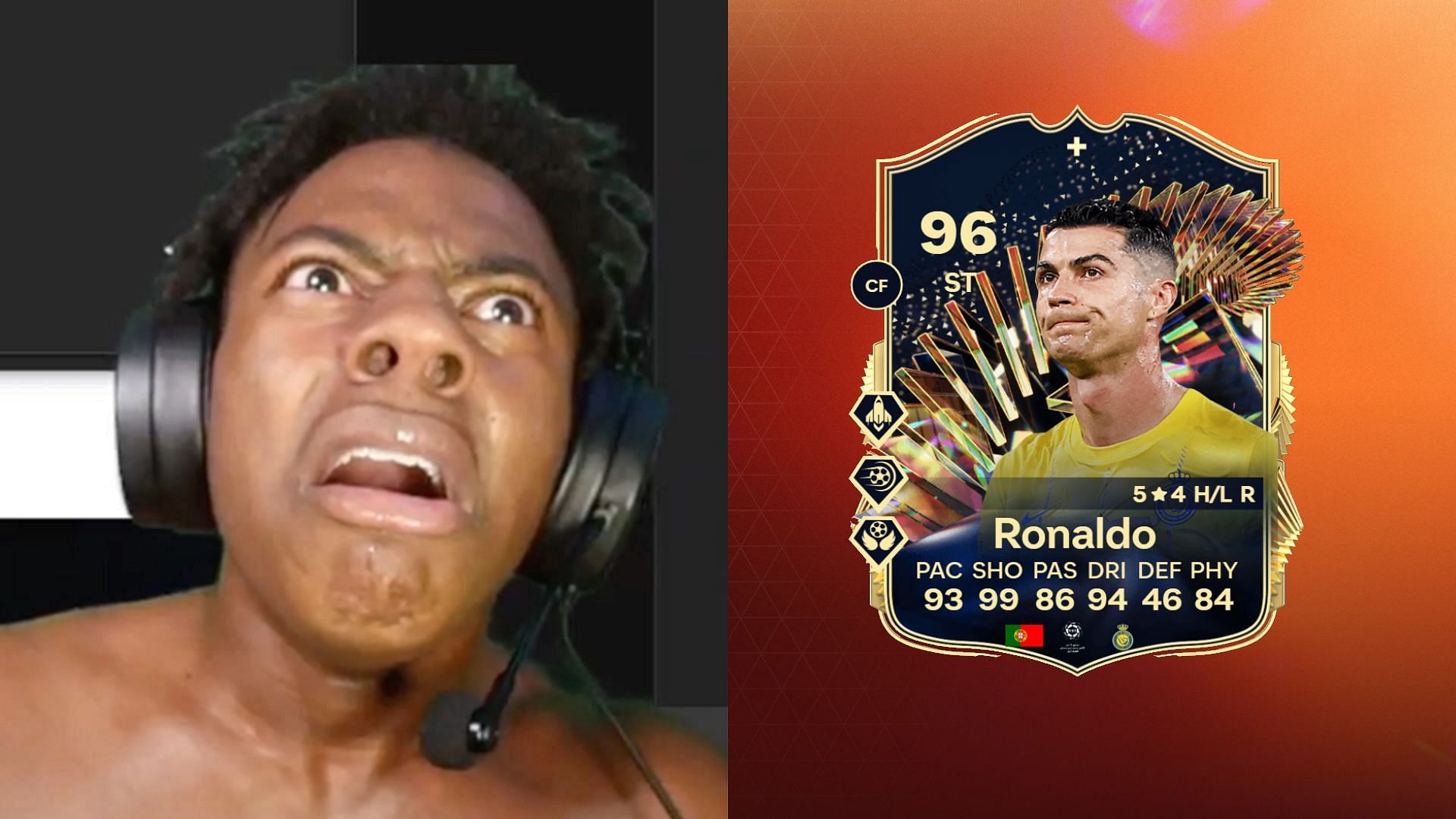 IShowSpeed packs TOTS Cristiano Ronaldo on EA FC 24 and his friend ...