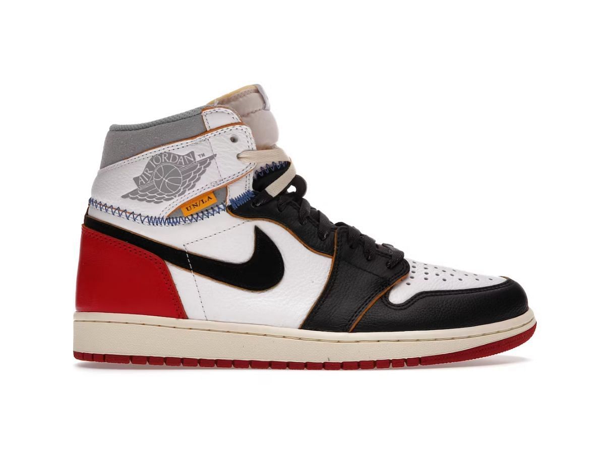 Union LA x Nike Air Jordan 1 High &#039;Black Toe&#039; ( Image via StockX)