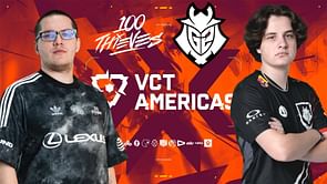 100 Thieves vs G2 Esports - VCT Americas 2024 Stage 1 Grand Finals: Prediction, where to watch, and more