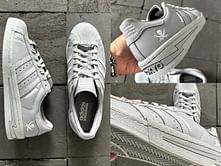 Shinsuke Takizawa x NEIGHBORHOOD x Adidas Superstar "Cement Gray" sneakers: Features explored