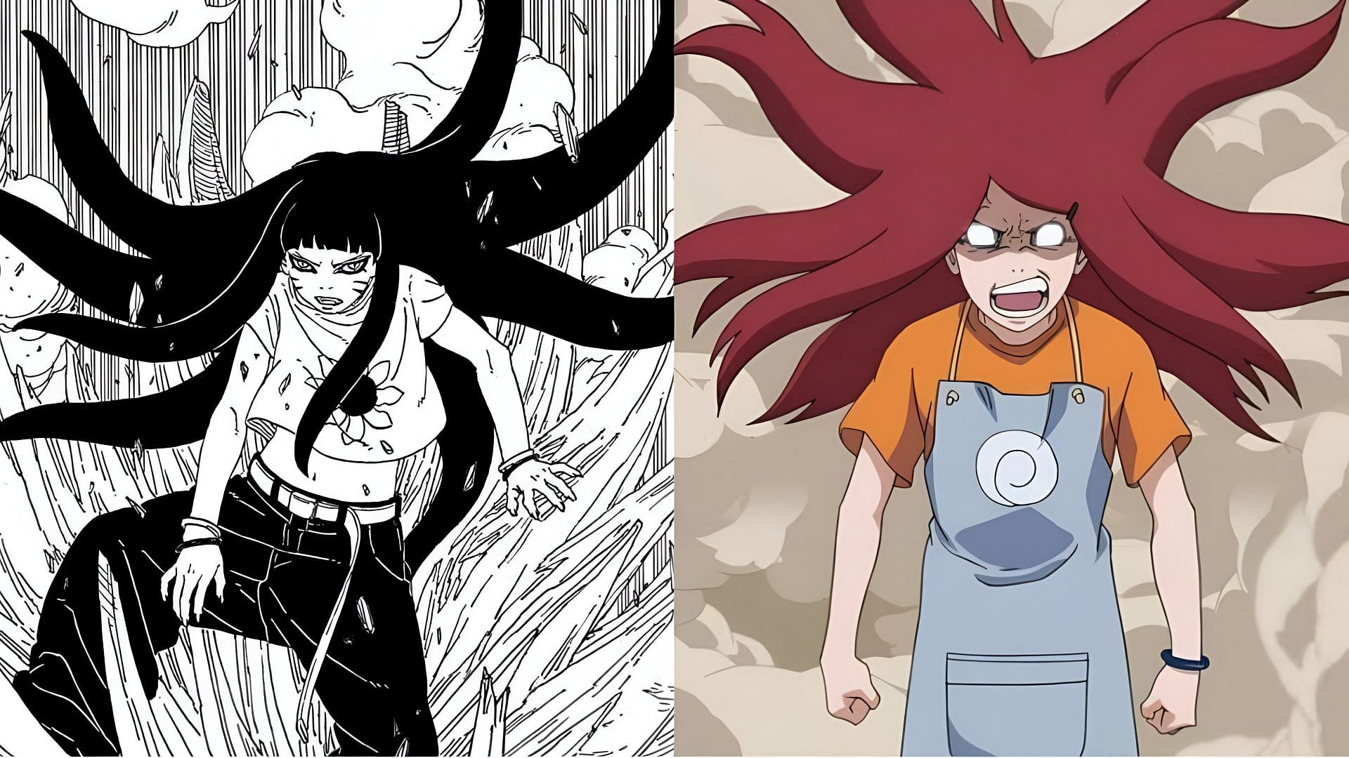 Himawari (left) and Kushina (right) (Image via Studio Pierrot)