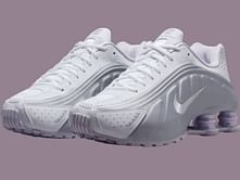 Nike Shox R4 “White/Metallic Platinum” sneakers: Features explored