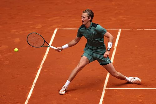 Sebastian Korda at the 2024 Madrid Open.